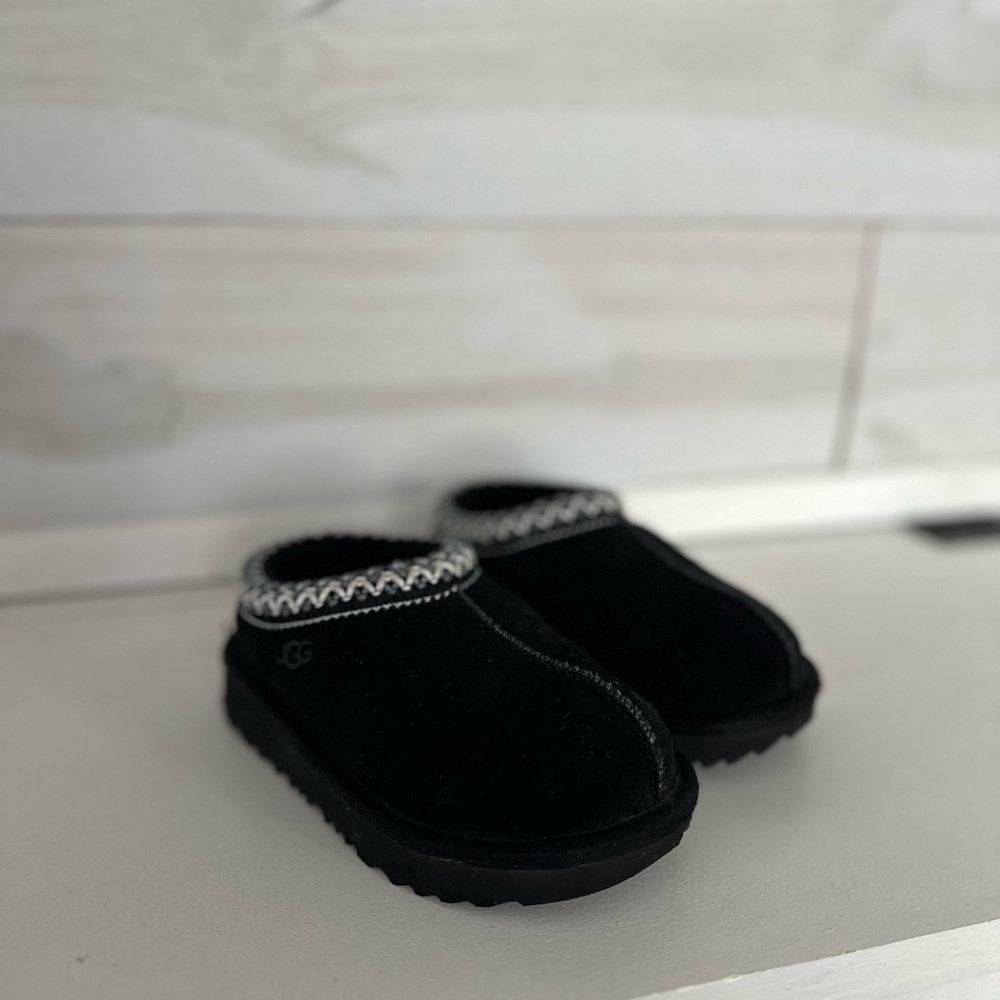 UGG Black Tasman slippers
